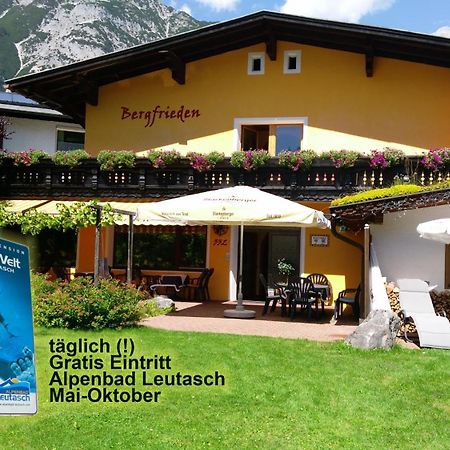 Bergfrieden Leutasch/Seefeld 외부 사진
