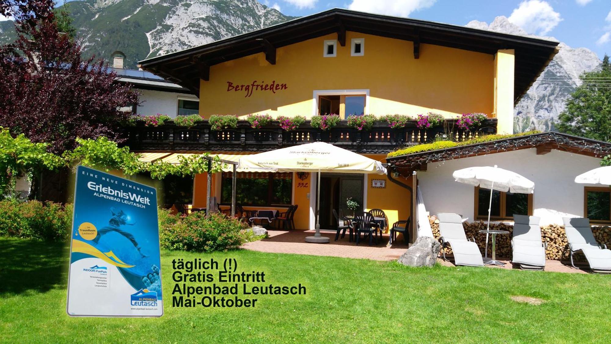Bergfrieden Leutasch/Seefeld 외부 사진